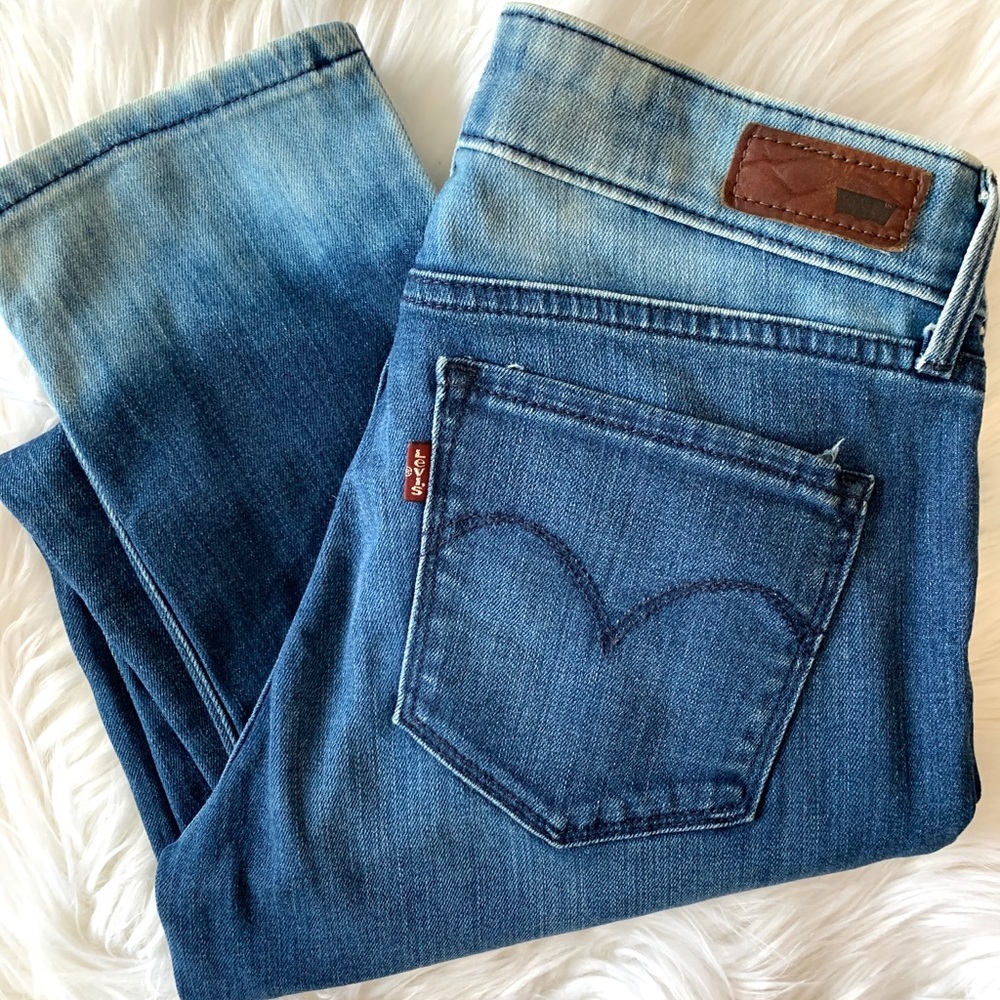 Levi’s Modern Rise Skinny Jean With Ombré Wash